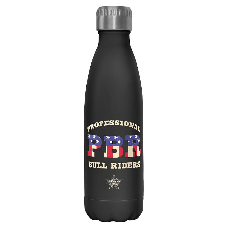 PBR USA Flag Filled Letters 17 oz. Stainless Steel Bottle