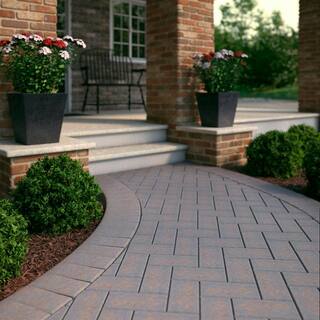 Oldcastle 8 in. x 4 in. x 1.75 in. Tan Charcoal Concrete Holland Paver (702- Piece Pallet) 10502190