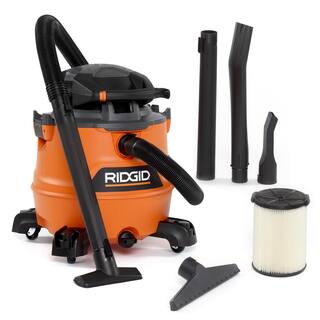 RIDGID 16 Gallon 6.5 Peak HP NXT WetDry Shop Vacuum with Detachable Blower Filter Locking Hose and Accessories HD1600