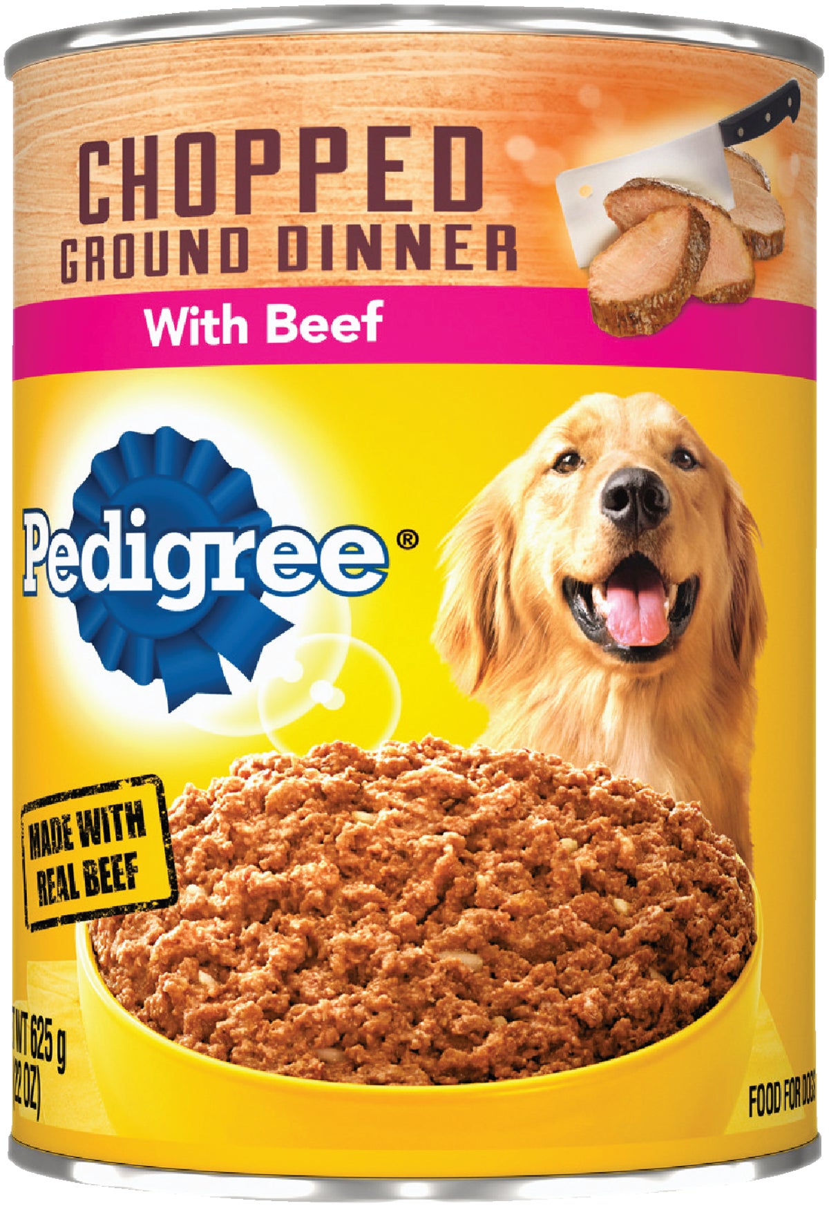 Pedigree Meaty Ground Dinner Wet Dog Food 22 Oz.