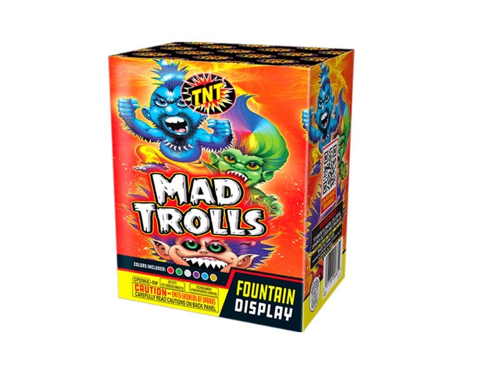 TNT Fireworks Mad Trolls - 201247