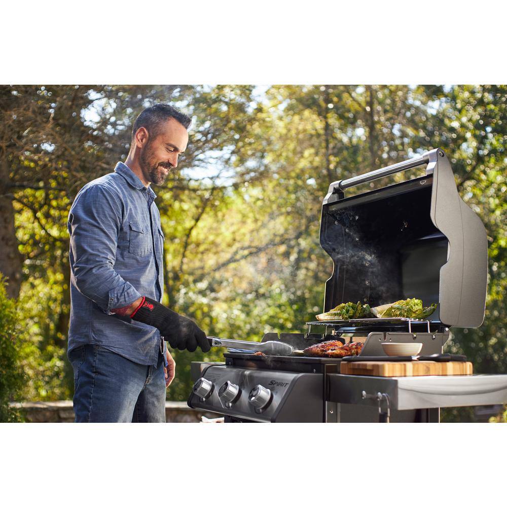 Weber 46512001 Spirit E-315 3-Burner Propane Grill in Black