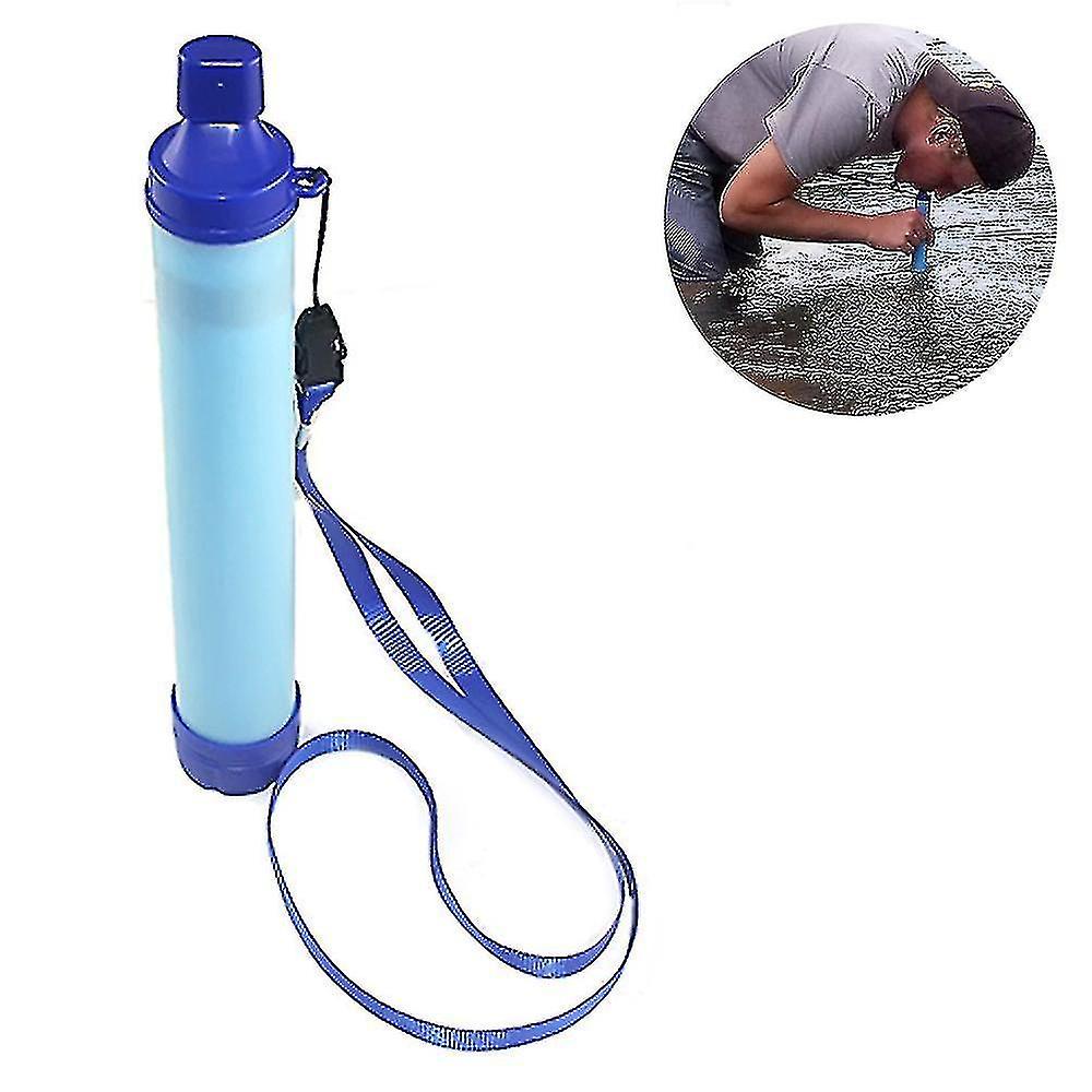 Straw Water Filter Outdoor Door Filter Emergency Survival Gear Water Solutions Hiking Camping