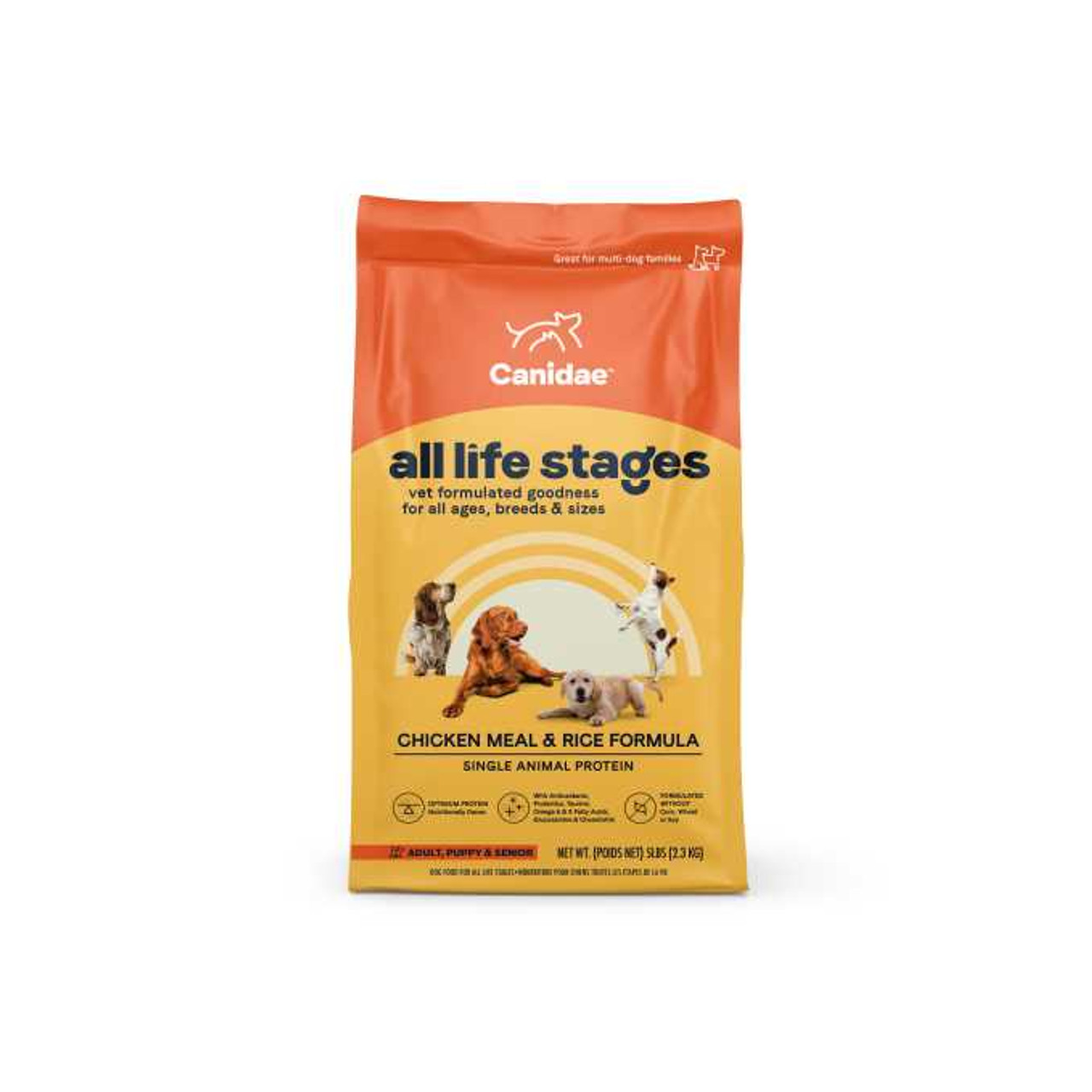 Canidae All Life Stages Chicken Meal and Rice Dry Dog Food