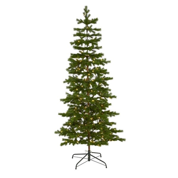 6.5' Big Sky Spruce Christmas Tree with 200 Clear LED and 265 Branches