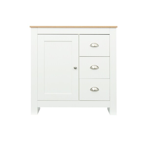 White High Gloss Dining Room Buffet