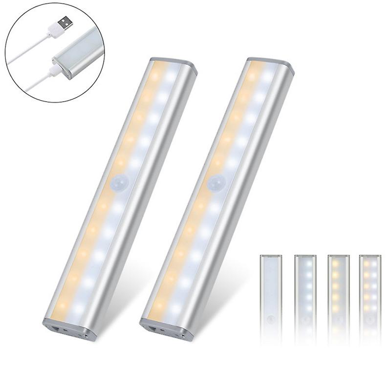 20 Led Motion Sensor Closet Light Dimmable Wireless Lights For Cabinet Stair Hallway