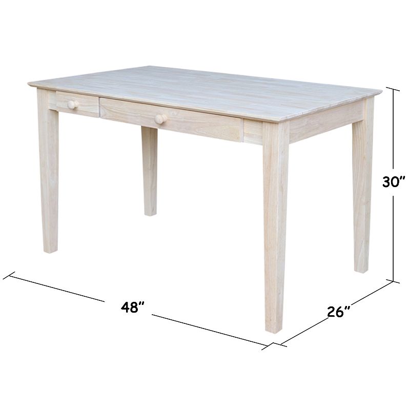 International Concepts Keyboard Drawer Computer Desk