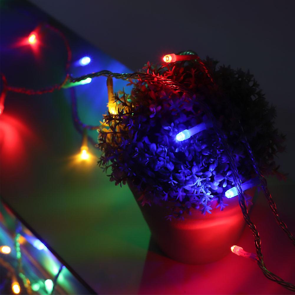 DC24V 10m 100LED Light String Waterproof Night Lamp Strings for Christmas Holiday Colorful