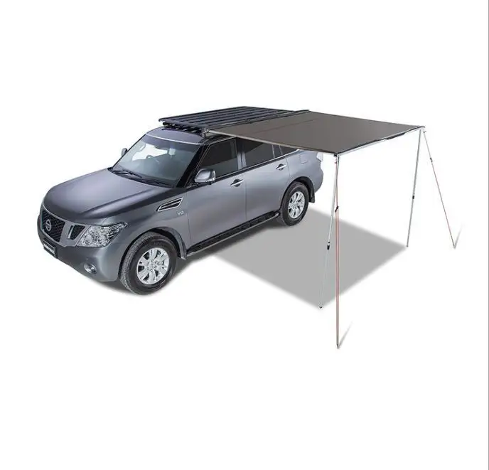 outdoor camping waterproof side awning 4X4 car roof side shade aluminum frame camper off road SUV