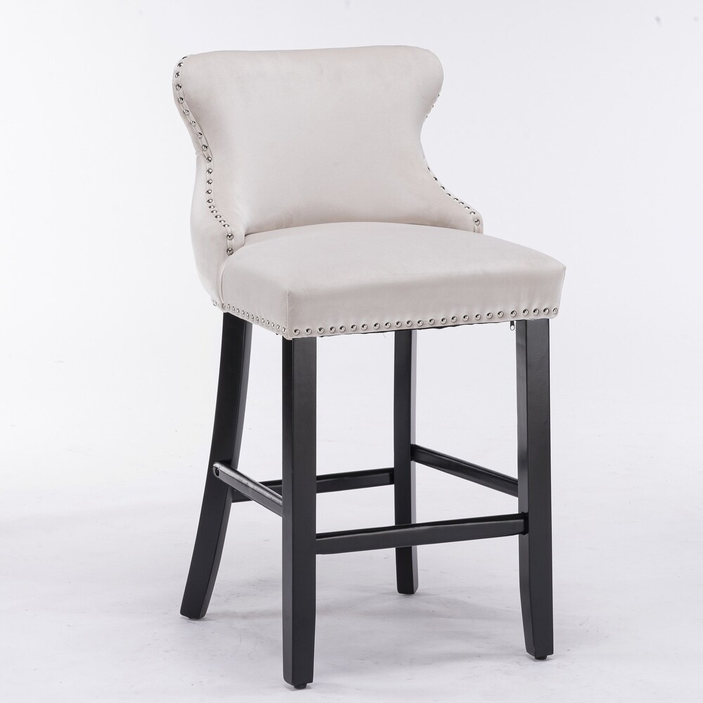 Leisure Style Bar Chairs Bar stools 2pc