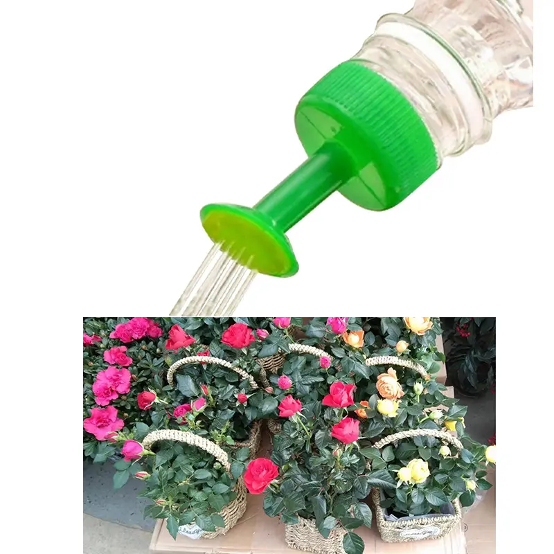 High Quality Portable Household Plastic Garden Supplies Watering Sprinkler Nozzle For Plant Flower Waterer Bottle