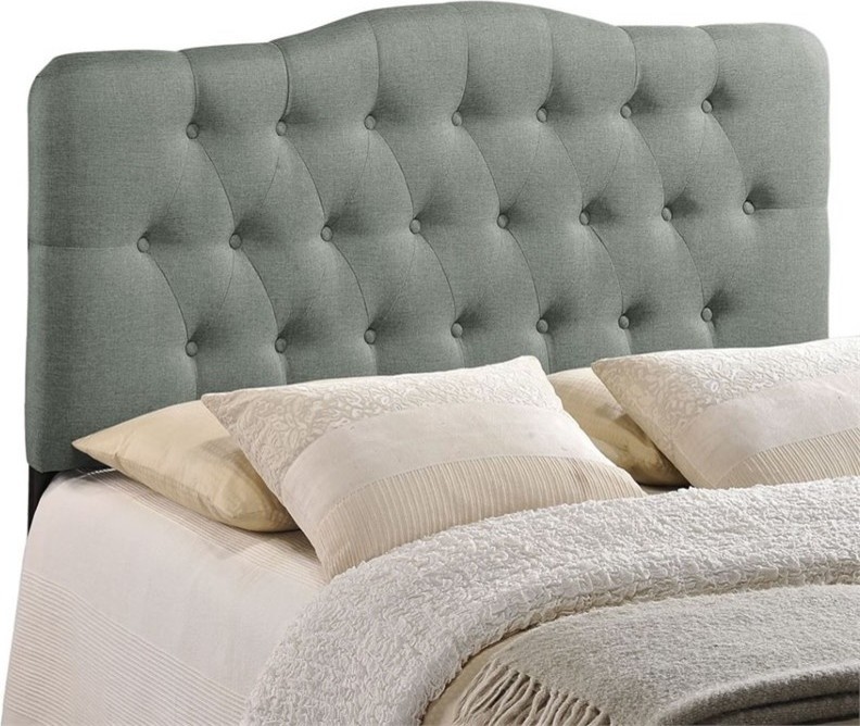 Modway Annabel Twin Tufted Panel Headboard  White   Transitional   Headboards   by Modern Furniture LLC  Houzz