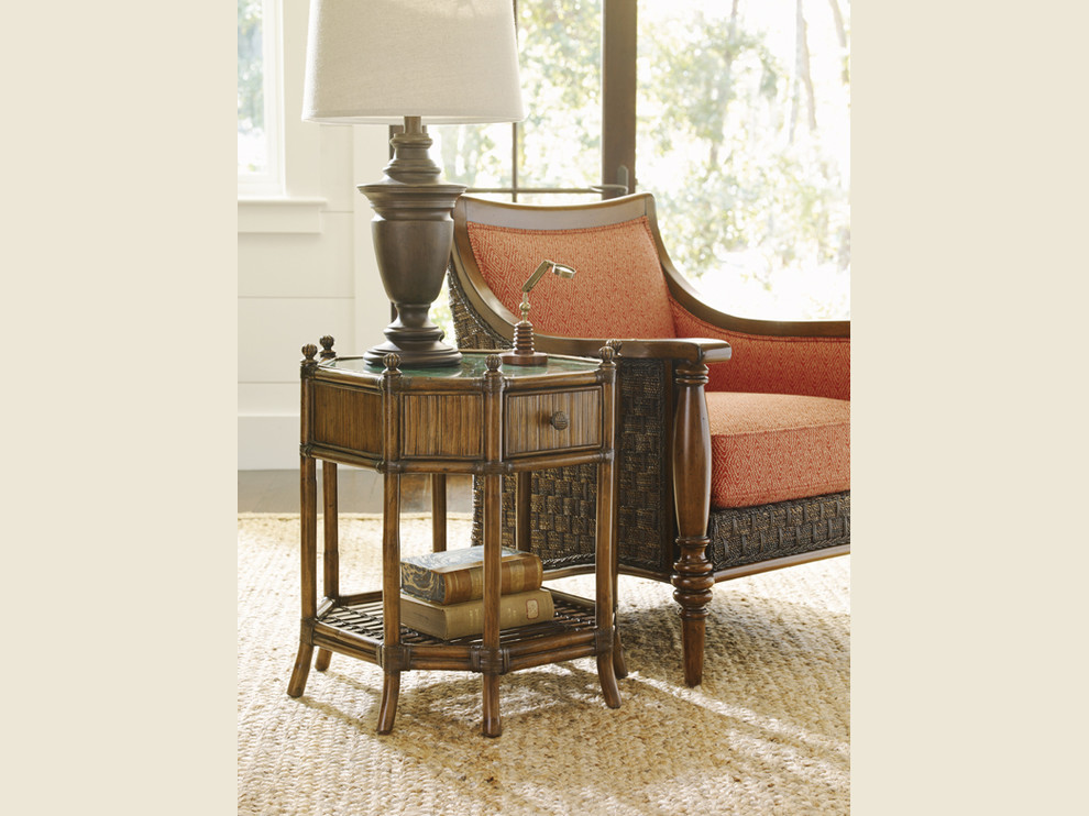 Emma Mason Signature Palwin Octagonal End Table   Tropical   Side Tables And End Tables   by Emma Mason  Houzz