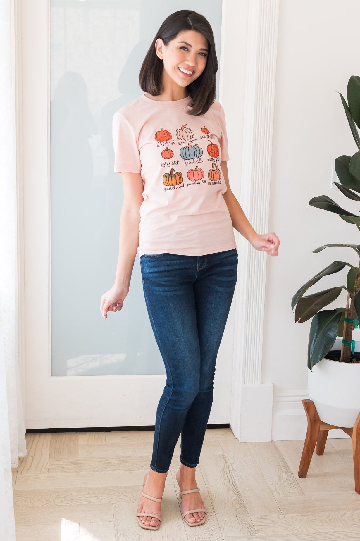 Pumpkin Varieties Modest Graphic Tee