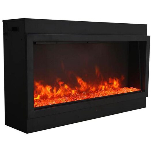 Amantii Panorama Series Slim Smart 72-Inch Built-In Electric Fireplace