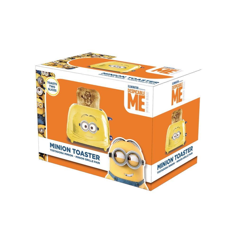 Uncanny Brands Minions Dave 2-Slice Yellow Toaster TSTE-DES-DAV