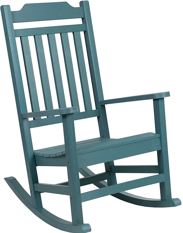 All-Weather Rocking Chair - Teal