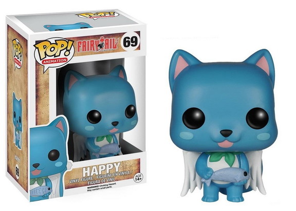 Funko FNK 6357 C Anime Fairy Tail Happy Funko POP ...