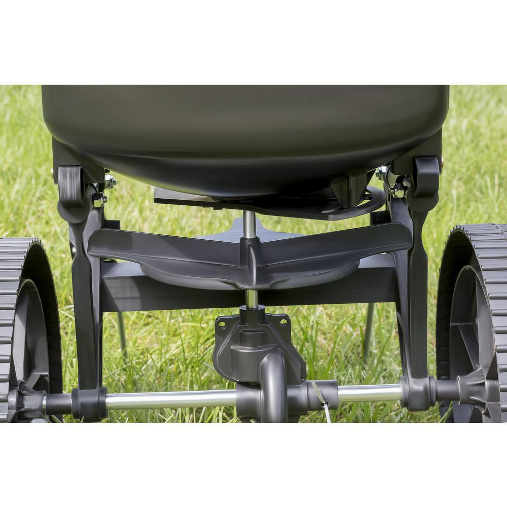 Agri-Fab 50 lbs. Capacity Side Deflector Push Broadcast Spreader for Seed Fertilizer and Ice Melt 45-0566