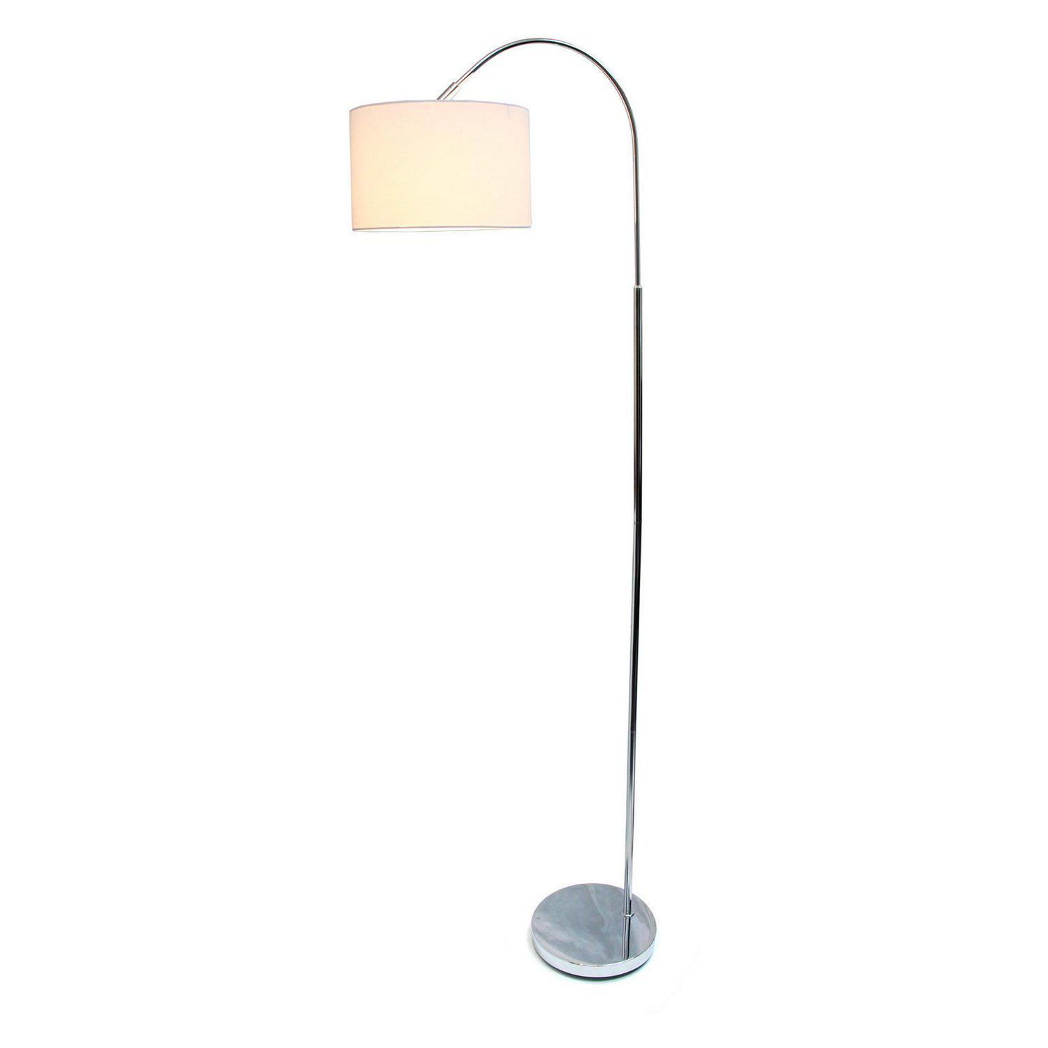 Simple Designs Arched Floor Lamp