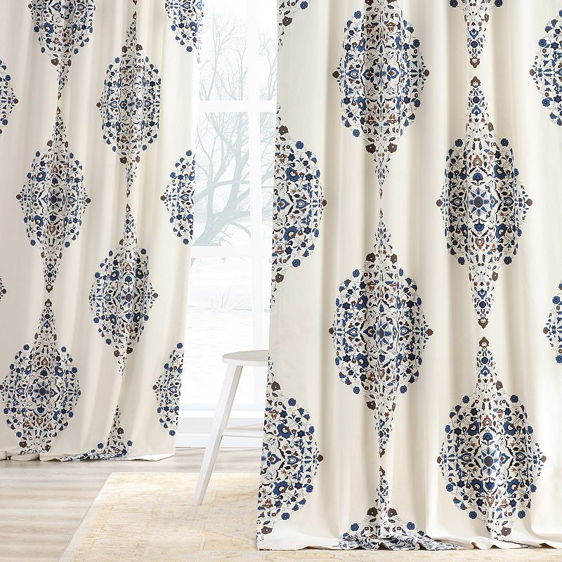 EFF Printed Cotton Twill Kerala Window Curtain