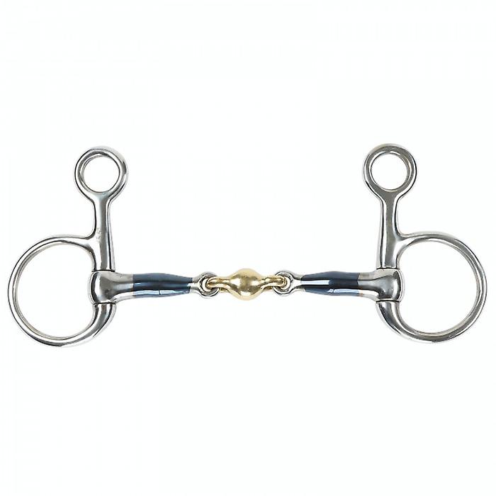 Shires Sweet Iron Lozenge Horse Hanging Cheek Snaffle Bit