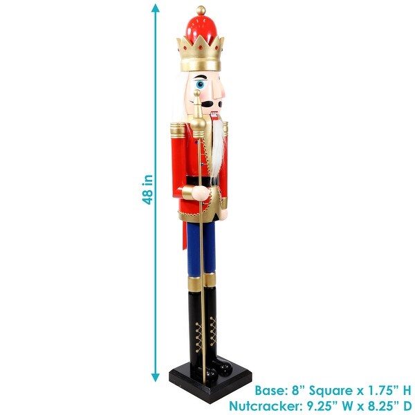 Arnold the Strong Indoor Christmas Nutcracker Statue