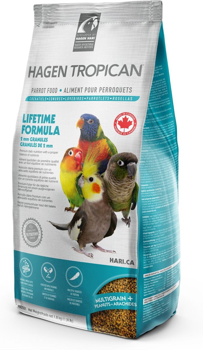 Tropican Lifetime Gran 2-mm Bird Food