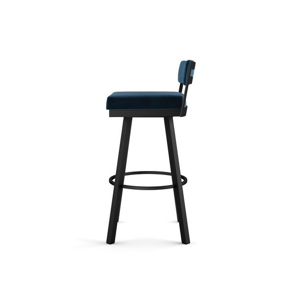 Amisco Travis Swivel Counter and Bar Stool