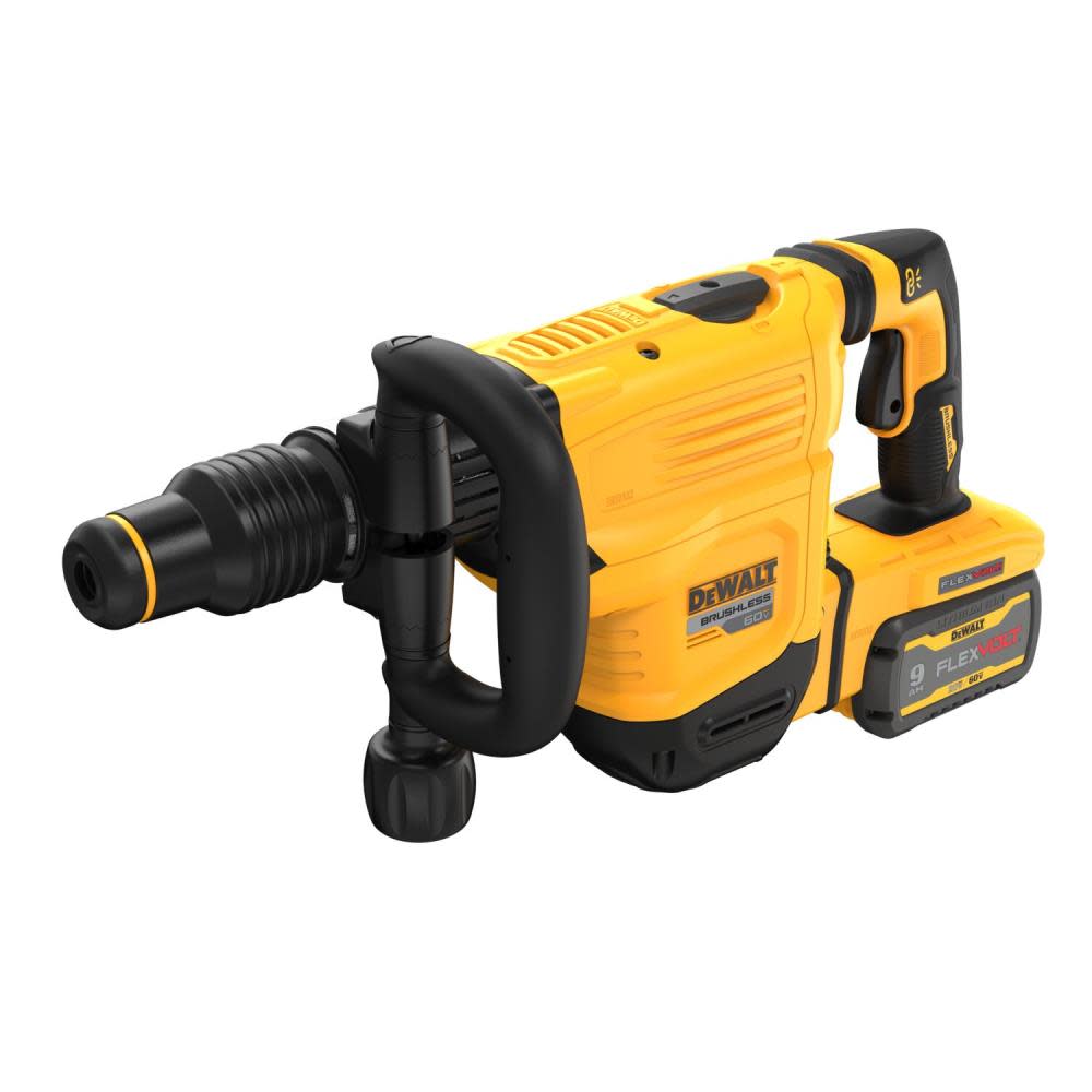 DEWALT 60V MAX Chipping Hammer Kit 15 lb. Cordless SDS Max ;