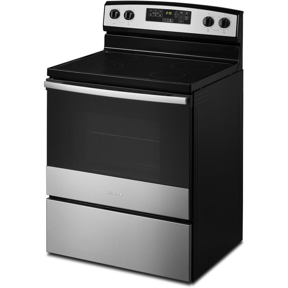 Amana 30-inch Freestanding Electric Range YAER6603SMS