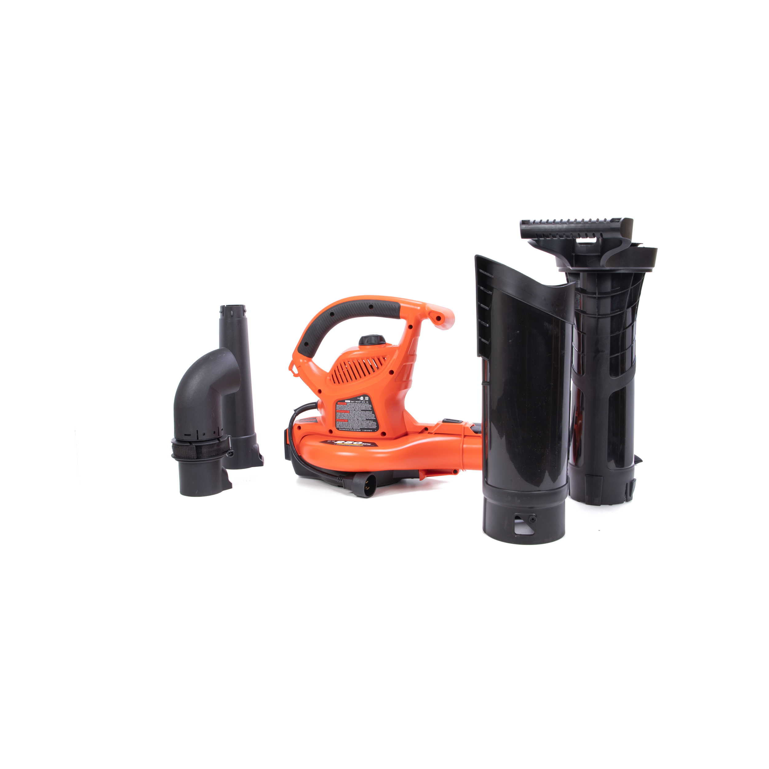 Leaf Blower & Leaf Vacuum, 3-in-1, 12-Amp, 250-MPH, 400-CFM