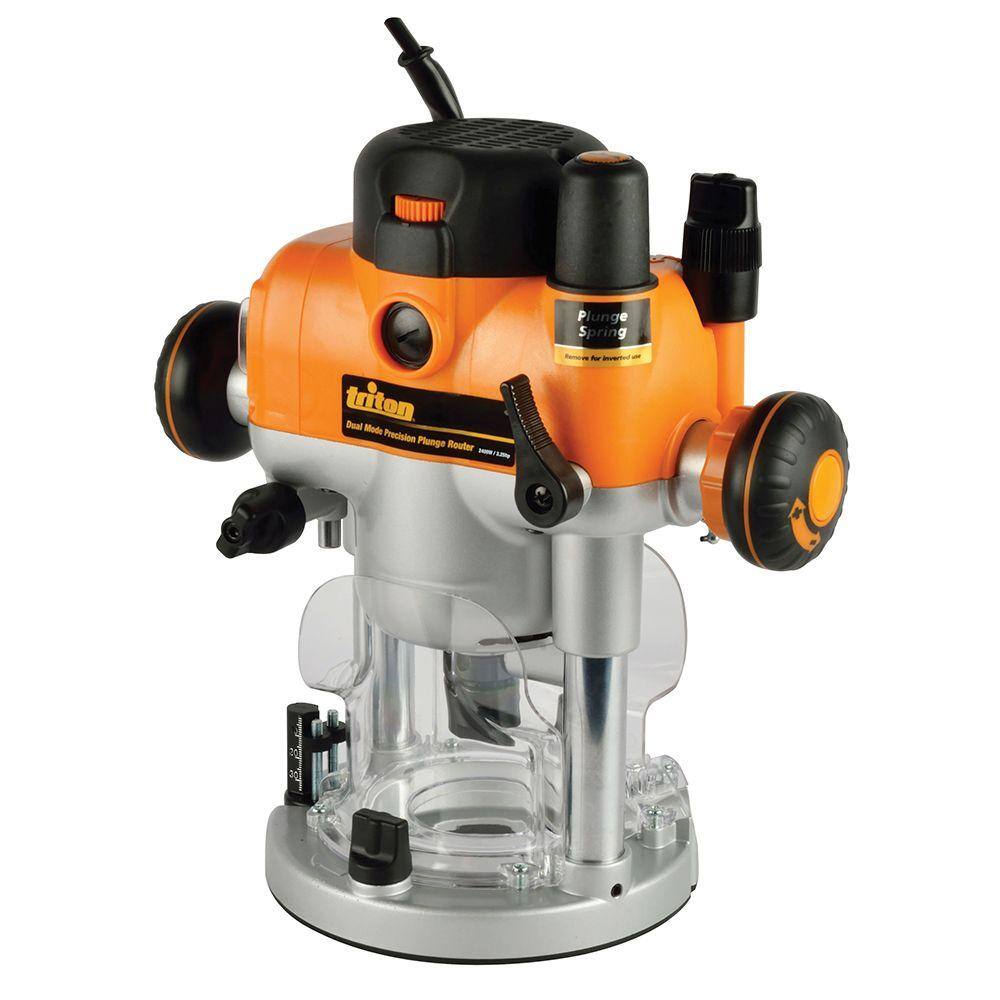 Triton 110-Volt 3.25 HP Precision Dual Mode Router with Plunge TRA001