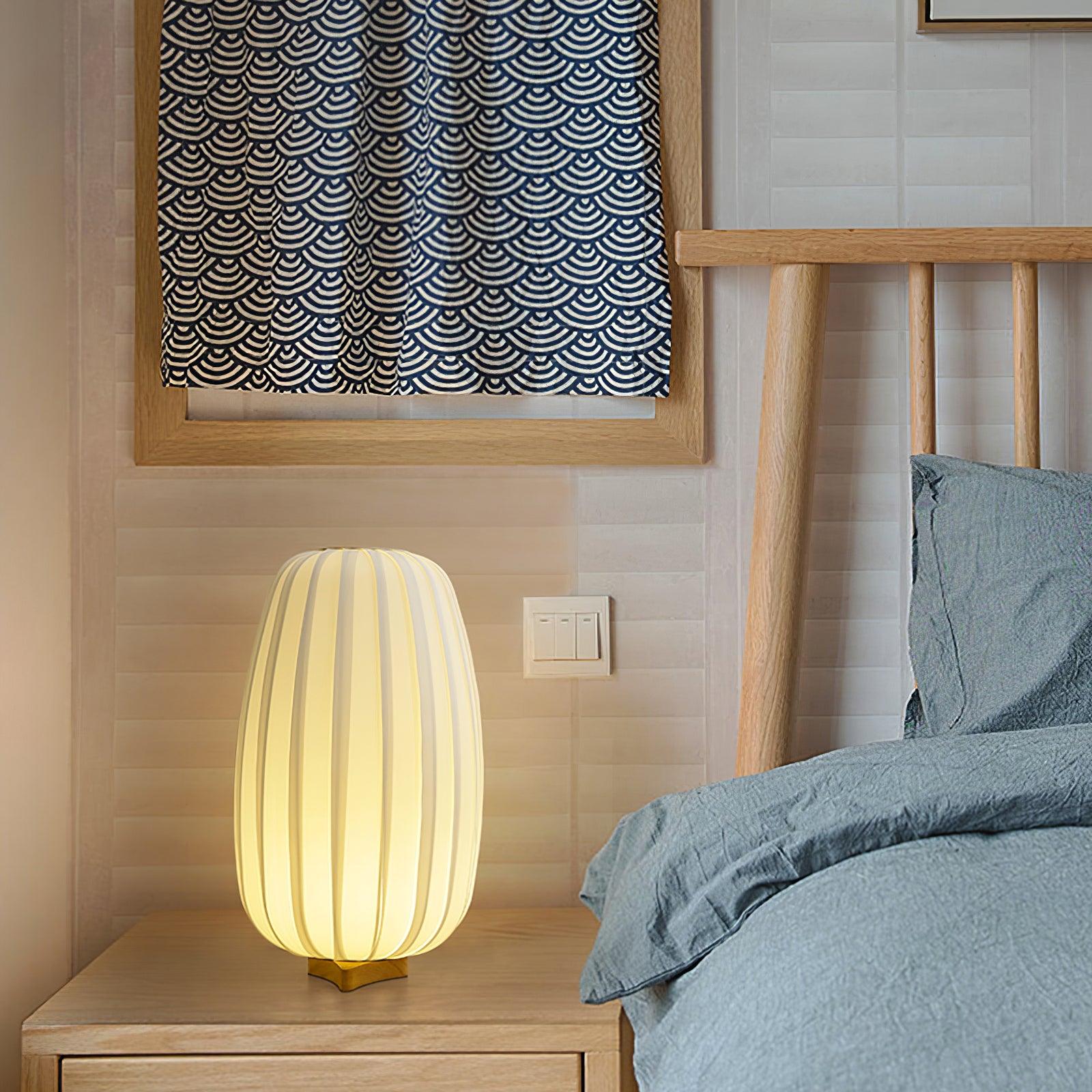 Fabric Minimalist Table Lamp