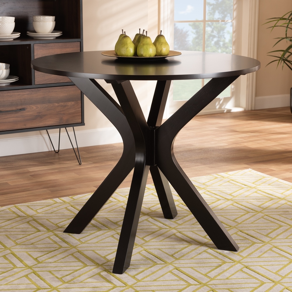 Kenji Modern and Contemporary 34 Inch Wide Round Dining Table