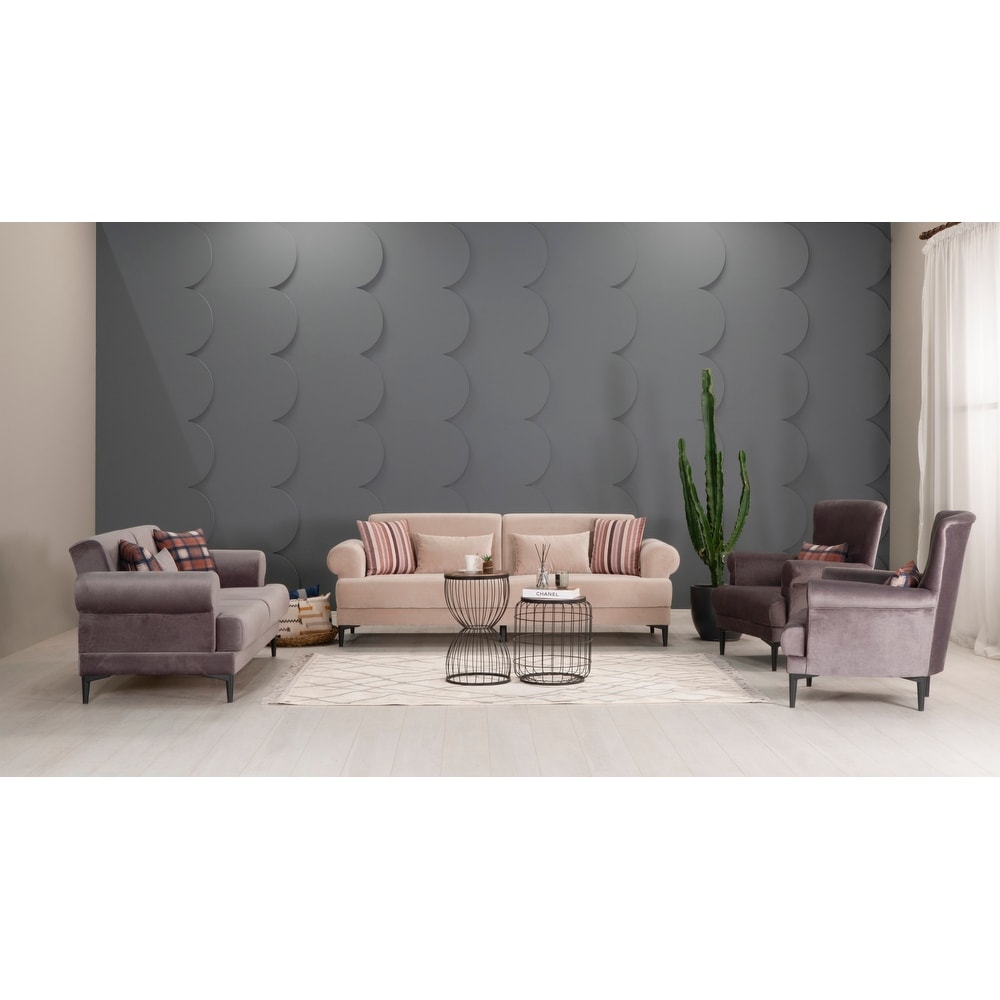 BlurioTwo Sofa Two Chair Living Room Set