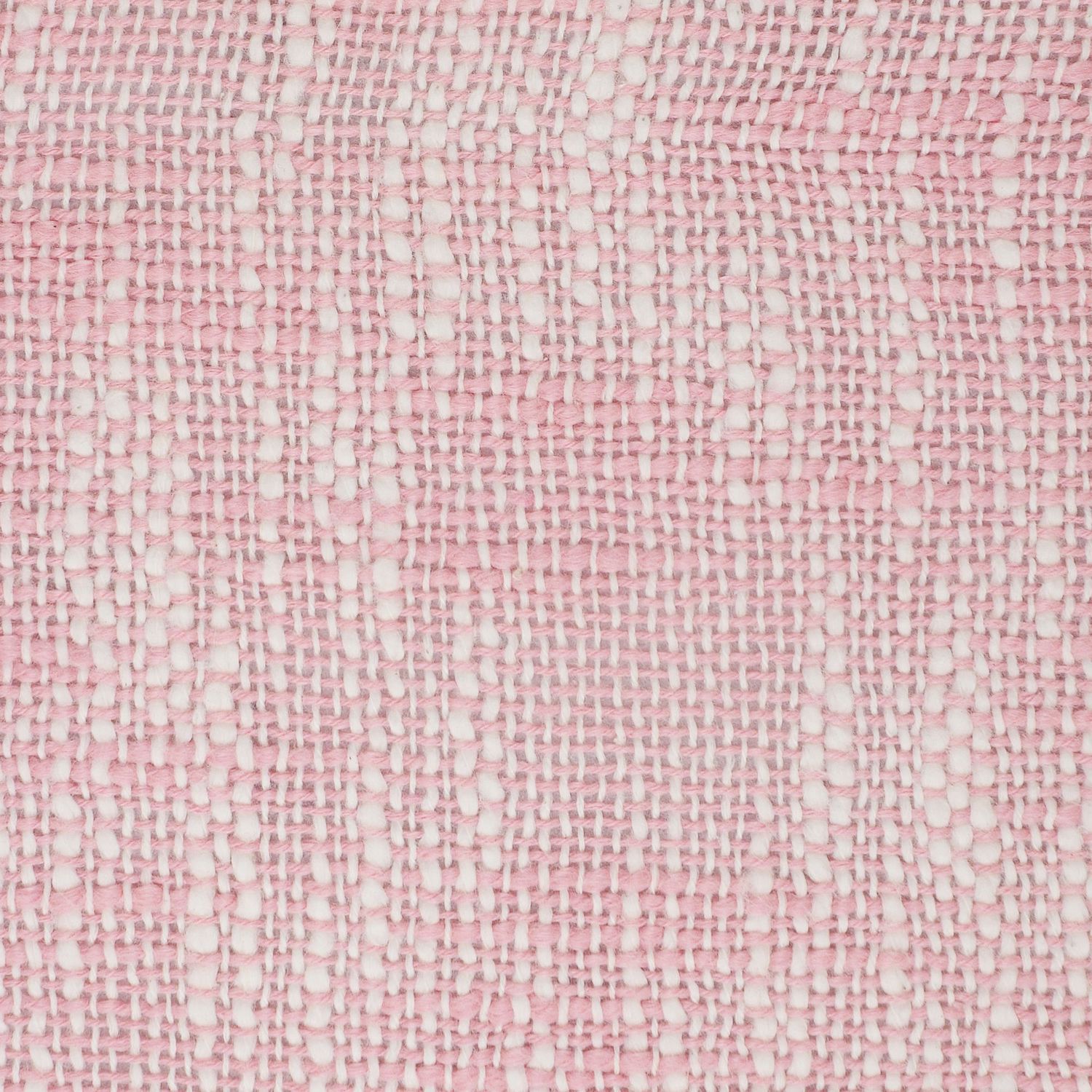 20 Pink and Gray Handmade Square Throw Pillow with Fringe