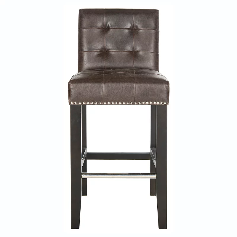 Safavieh Thompson Faux-Leather Counter Stool