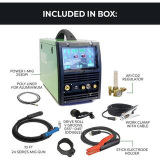 Everlast PowerMIG 253DPi IGBT Digital Inverter DC MIGTIGStick Multi-Process Welder HFLift TIG Start 240-Volt MTS253DPI