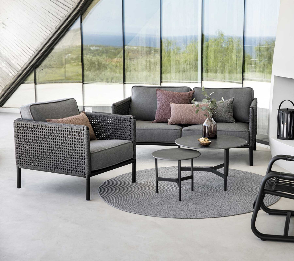 Cane line Encore 2 seater sofa  5571ALAIG   Transitional   Outdoor Loveseats   by Morning Design Group  Inc  Houzz