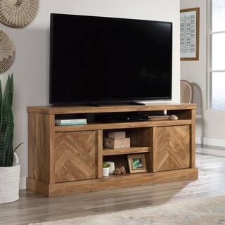 SAUDER Cannery Bridge 59.764 in. Sindoori Mango Entertainment Credenza Fits TV's up to 65 in. 430274