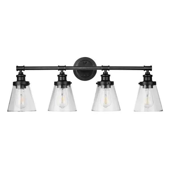 Prominence Home Helenah, Vanity Light, Matte Black - Matte Black