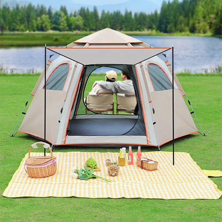 New Style Camping Tent Windproof Portable Tent Camping