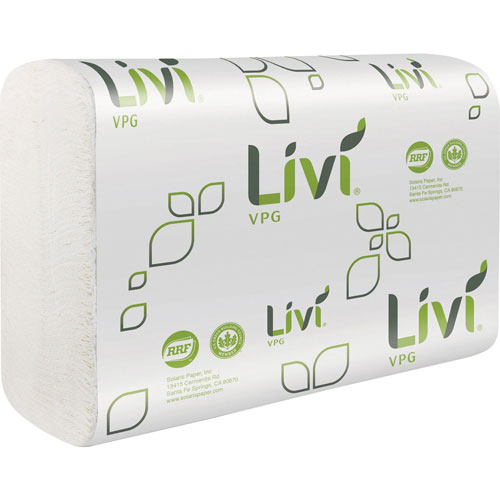 Livi Basic Multi-Fold Towels | 1-Ply， 16PK