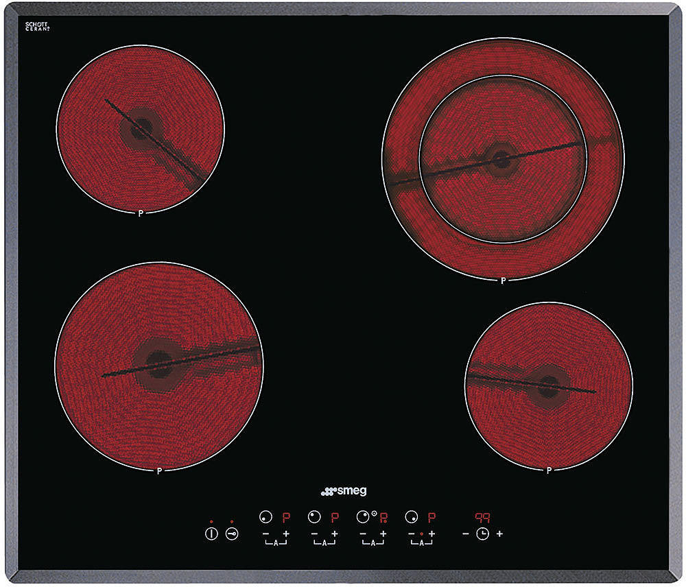 Smeg S2641TCU  24 Inch Electric Cooktop