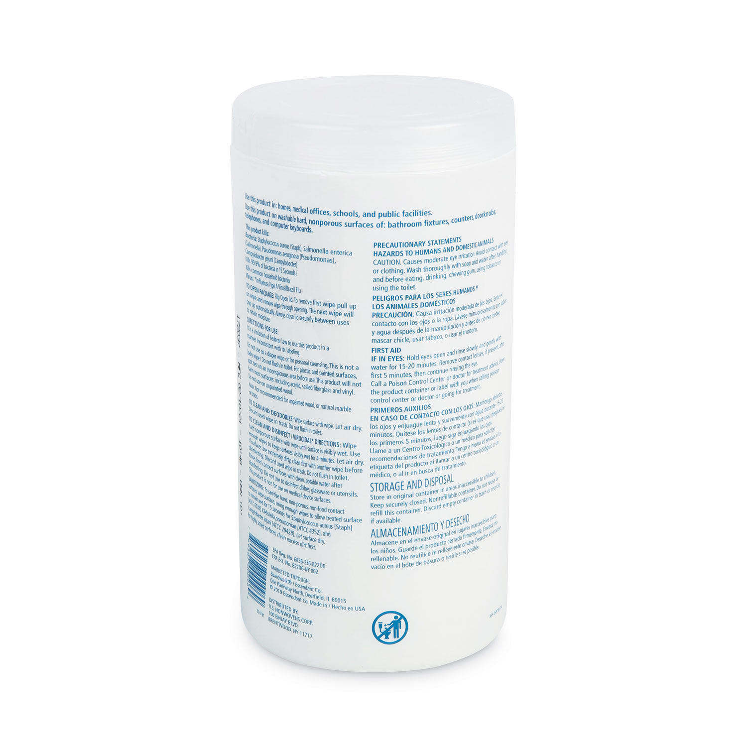 Disinfecting Wipes by Boardwalkandreg; BWK455W75