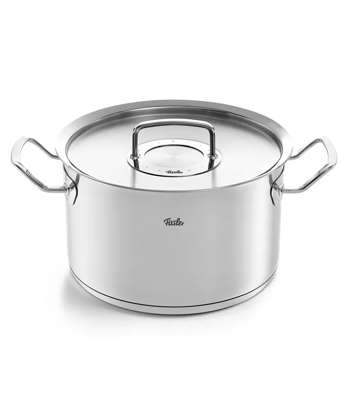 Fissler Original-Profi Collection Stainless Steel 6.7 Quart Stock Pot with Lid