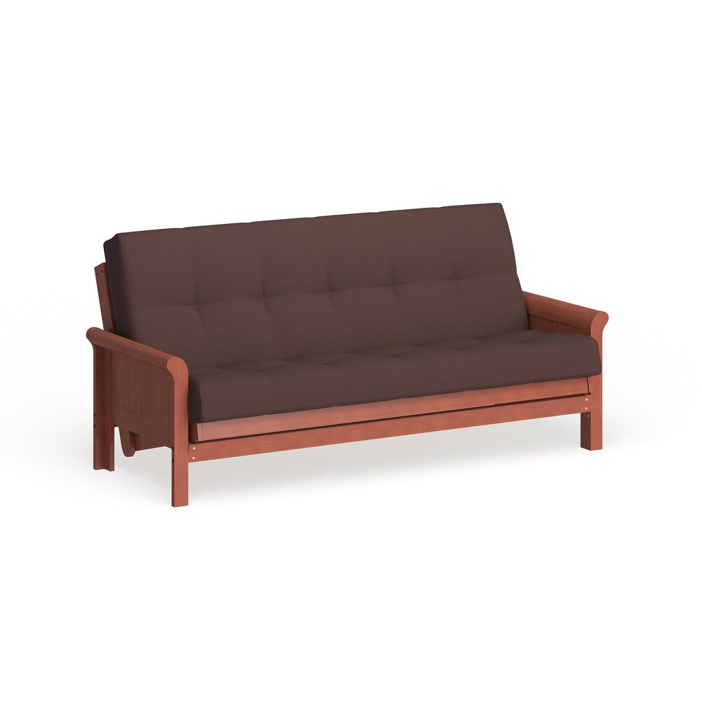 9 inch Thick Twill Futon Mattress (Twin  Full  or Queen)