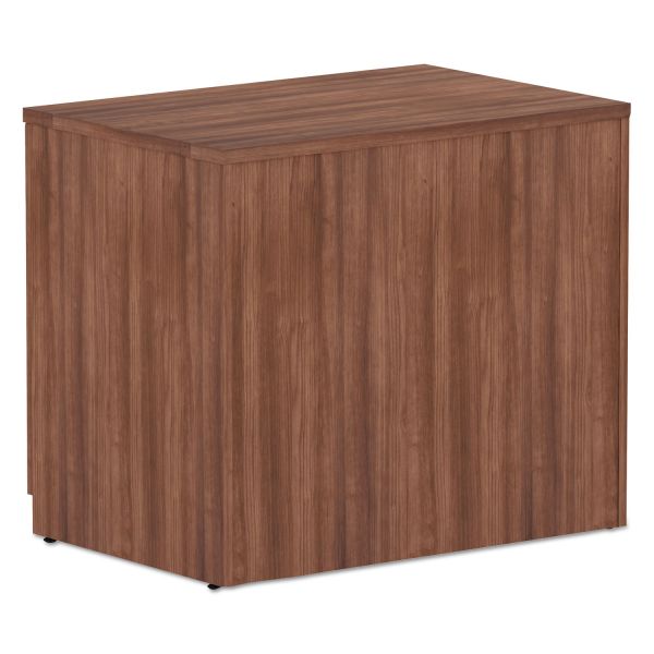 Alera Valencia Series Storage Cabinet， 34.3w x 22.78d x 29.5h， Modern Walnut